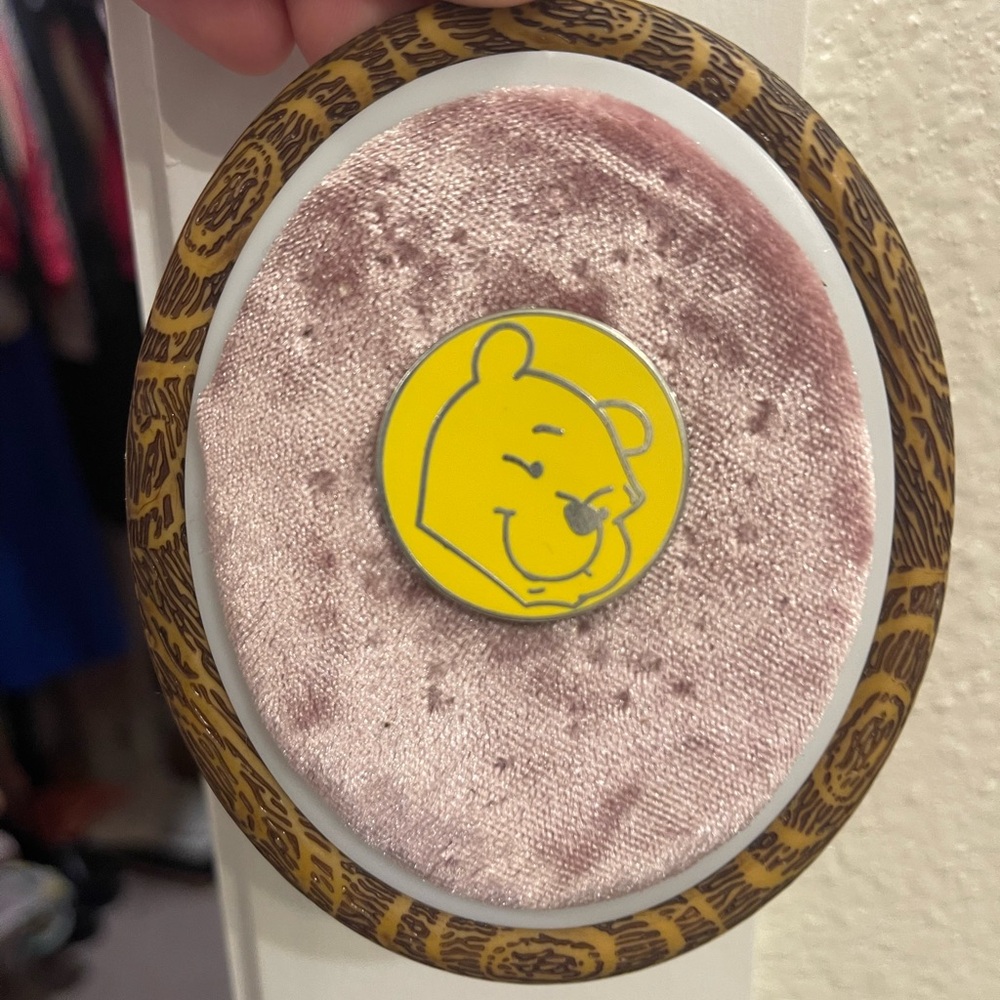 Winnie the Pooh Disney pin Light wear